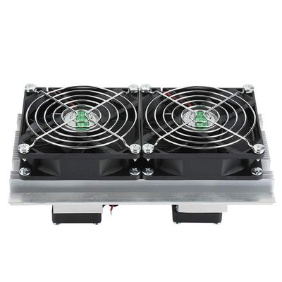 Thermoelectric Peltier Cooler 12V 12A Water Cooling System Air Cooler Semiconductor Refrigeration Module with Fan DIY Device Small Efficient Cooling