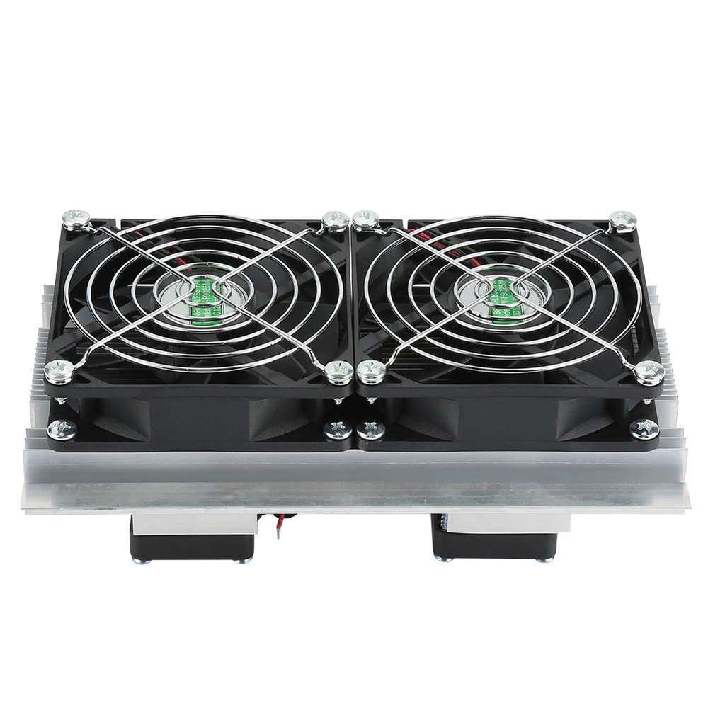 Thermoelectric Peltier Cooler 12V 12A Water Cooling System Air Cooler Semiconductor Refrigeration Module with Fan DIY Device Small Efficient Cooling