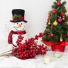 Lvydec 4 Pack Artificial Red Berry Stems Clearance - 19.5 Inch Christmas Holly Berry Branches for Holiday Home Decor and Crafts view 2