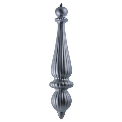 14 Limestone Shiny Finial Drop UV
