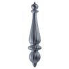 14 Limestone Shiny Finial Drop UV view 1