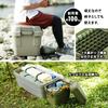 Risu TC-30 Trunk Cargo Storage Box, Made in Japan, 7.9 gal (30 L), Green, Set of 2 view 3