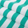 Arkwright Cali Cabana Stripe Beach Towel - Pack of 4, Soft Quick Dry 100% Cotton Terry Towels Set for Pool, Swim, and Hot Tub, 30 x 60 in, Green view 2