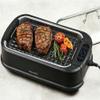 PowerXL Smokeless Grill Family Size- with Tempered Glass Lid with Interchangeable Grill and Griddle Plate and Turbo Speed Smoke Extractor Technology 22.1 X13.2 X 6.1 view 3