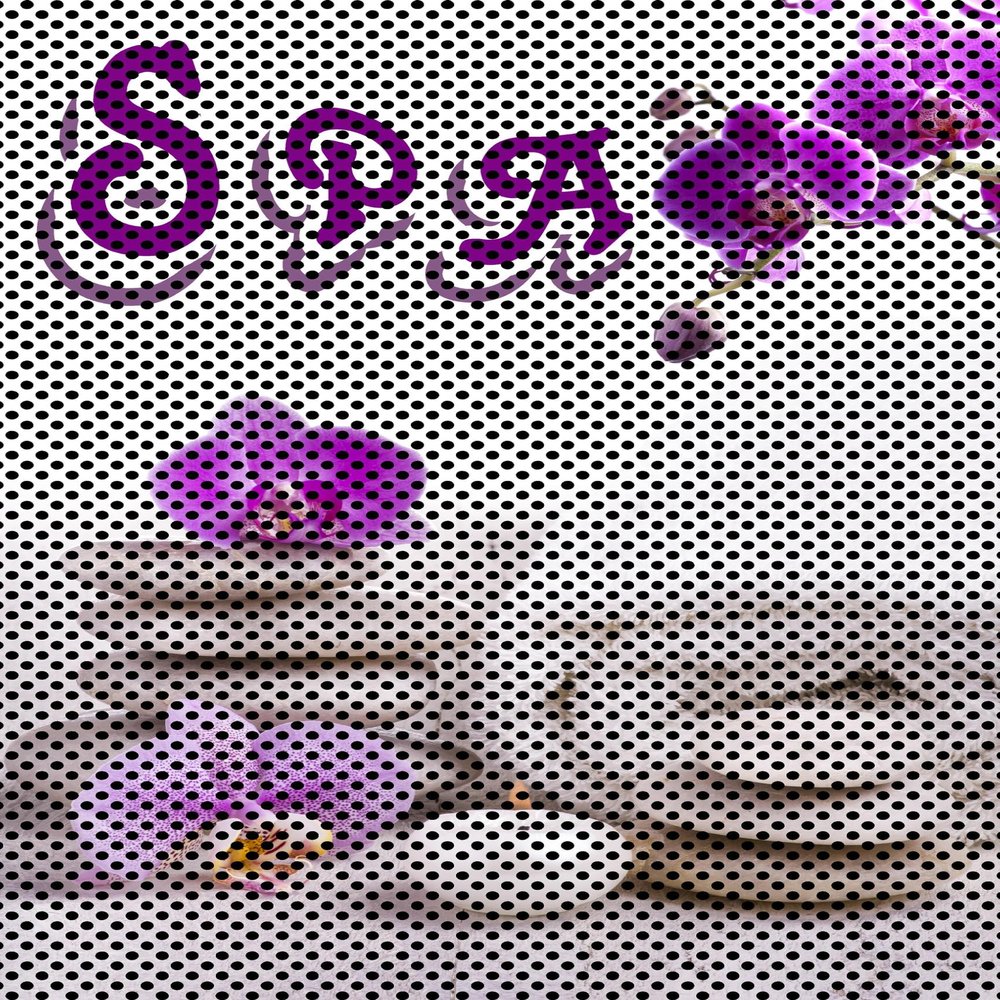 Spa II Day Treatment Salon Sign Advertising Marketing Dcor Vertical (Perforated 70/30 See Through Window Vinyl (Outdoors), 30")