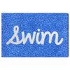 Wynwood Studio Nautical and Coastal Wall Art Canvas Prints 'Swim Dots' Home Dcor, 24" x 16", Blue, White view 1