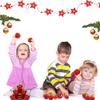 20 Pack Apple Container Christmas Wedding Party Toy Filled Plastic Bobbing Apples Christmas Tree Xmas Decorations Baubles Party Wedding Fruit Ornament Teacher Supplies Favors for Kids view 3