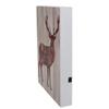 11.75" Brown Reindeer "Merry Christmas" Lighted Wall Plaque view 2