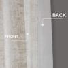 always4u White Soft Velvet Curtains 84 Inch Length Luxury Bedroom Curtains Gold Foil Print Window Treatments for Living Room Set of 2 view 3