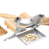 CGOLDENWALL 2 Blades Chinese Medicine Slicer Manual Radiused Biltong Slicer, with Magnetic Stainless Steel Tray, for Chinese Herbs, Biltong, Beef Jerky, Hard Fruits and Vegetables, Nougat view 1