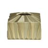 Rectangular Tissue Box Cover, Dispenser, Tissue Box, Creative Simple Waterproof Home Hotel Living Room Coffee Table Tissue Box (Color : Gold) view 2
