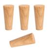 Solid Wood Sofa Legs, Tapered Table Legs, Cabinet Feet, TV Cabinet Feet, Furniture Replacement Feet, Increased Furniture Mats - Good Load-Bearing - Environmental Protection8-30cm view 1