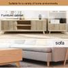 Solid Wood Sofa Legs, Tapered Table Legs, Cabinet Feet, TV Cabinet Feet, Furniture Replacement Feet, Increased Furniture Mats - Good Load-Bearing - Environmental Protection8-30cm view 3