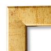 US Art 8x12 - Inch Picture Frame, Smooth Wrapped Finish, 1.25 - Inch Wide Flat, Antique Gold, 100% American Wood Composite MDF view 4