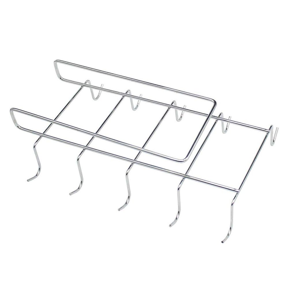 1pc Coffee Mug Rack Mug Storage Mug Holder Under Cabinet Mug Hanger Stainless Steel Mugs Coffee Cup Holder for Wall Cup Storage Holder Hanging Mug Rack Kitchen Supplies Glass
