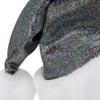SeasonsTrading Sparkly Black Santa Hat -Child Teen Adult Christmas Costume Party view 2