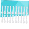 Child Safety Locks 20pcs Kids Safety Locks Cabinet Locks Child Safety Drawer Locks for Refrigerators Doors White Cabinet Child Safety Locks view 2