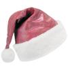 SeasonsTrading Sparkly Red Santa Hat - Teen Adult Christmas Costume Party view 1