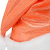 SeasonsTrading Sparkly Orange Santa Hat - Fun Teen Adult Christmas Costume Party view 2
