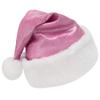 SeasonsTrading Sparkly Pink Santa Hat - Teen Adult Christmas Costume Party view 1