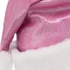 SeasonsTrading Sparkly Pink Santa Hat - Teen Adult Christmas Costume Party view 2