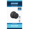 SCHLAGE B&B KNOB BOWRY MTTE BLK view 2