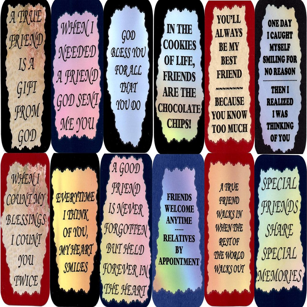 144 3" x 4" Refrigerator Magnet Assortment Buy and Resell Wholesale Friendship Family Friends Neighbors Mom Dad Grandma Grandpa Sister Brother Son Daughter Cousin Aunt Uncle Kitchen Decor Sayings