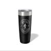 Alterd Industries Bigfoot - Bigfoot Gifts, Tumbler, Sasquatch, Camp Cup, 20oz, He's Out There, Engraved, Coffee Cup, Hide and Seek Champ (Bigfoot Search Team, Black, 20oz Tumbler) view 1