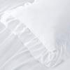 Kanak Bedding Half Ruffle Duvet Set 400-TC 100% Organic Cotton 5-pcs Duvet Cover with Zipper Closer & 4PC Pillow Covers. view 4
