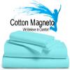 Kanak Bedding Half Ruffle Duvet Set 400-TC 100% Organic Cotton 5-pcs Duvet Cover with Zipper Closer & 4PC Pillow Covers. view 1