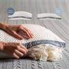 Eli & Elm | Best Ergonomic Side Sleeper Pillow for Neck Pain. Supportive Cooling Latex Fill with Luxury Breathable Cover. U-Shape Contoured Design. Queen Size Bed Pillow - 17" X 29" view 2