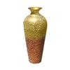 DecorShore 20 Red & Yellow Mosaic Glass Floor Vase  Handmade Tall Metal Vase with Geometric Pattern | Decorative Vase for Home Decor, Centerpiece, Tabletop, Living Room, Bedroom & More view 1