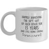 13th Anniversary Mug 13 Year Gifts For Men Women - Thirteen Happy Thirteenth Yr Lace For Her Him Wedding Couple Husband Wife Boyfriend Girlfriend - Funny Coffee Tea Cup Whizk M1V0013 view 1