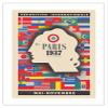 1937 International Exhibition - Paris France - Arts and Techniques - Vintage Exhibition Poster by Jean Carlu - Bamboo Fine Art 290gsm Paper Print (Unframed) 24x32in view 1