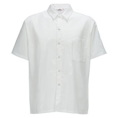 WINCO Chef Shirt White, Extra Large