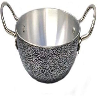Aluminium Non Stick Kadhai Set of 1 | Hard-Anodizing to Create Corrosion-Resistance Dishwasher Safe