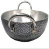 Aluminium Non Stick Kadhai Set of 1 | Hard-Anodizing to Create Corrosion-Resistance Dishwasher Safe view 2