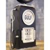 Akizuki Boeki Black Gulf Table Clock W 5.4 x D 3.0 x H 13.8 inches (13.7 x 7.5 x 35 cm), Table Clock, Gas Pump, EA180148GAK-BK view 2