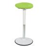 Office Star Active Seating Adjustable 24-34 Inch Height and 360-Degree Wobble Design Perch Seat with Non-Slip Base, Green view 2