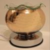 3D Snowflakes Touch Lamp - Globe Shape, Beautiful Design, Oil Warmer in Multicolors Color (Rose Gold) view 2