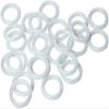 Fabrics and Drapes -100 Pack Sew On UV White Rings for Shades - Roman Shade Rings view 1
