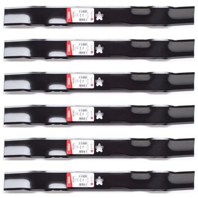 Oregon 6 Pack 195-005 Mower Blade Fits Husqvarna 510417901 532131323