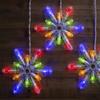 GE Color Choice 8 Count Multi-Function Color Changing Mini LED Snowflakes view 2