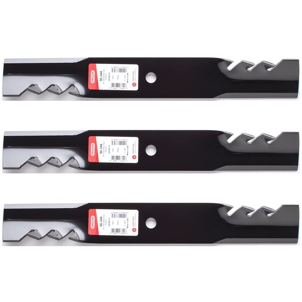 Oregon 3 Pack 96-344 Mower Blade Gator G3 Great Dane D18037 GDU10231
