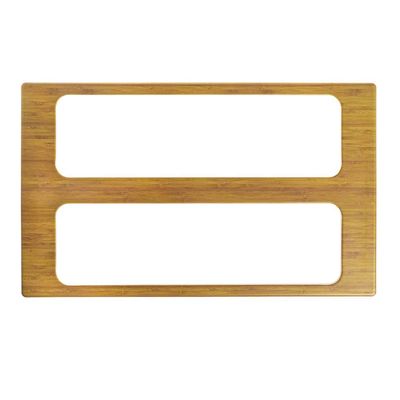 HUBERT Half Long Size Bamboo Cold Tile - 21" L x 12 3/4" W