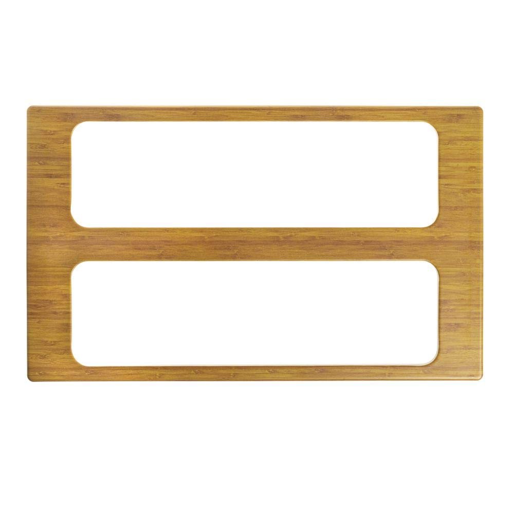 HUBERT Half Long Size Bamboo Cold Tile - 21" L x 12 3/4" W