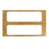 HUBERT Half Long Size Bamboo Cold Tile - 21" L x 12 3/4" W view 1