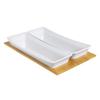 HUBERT Half Long Size Bamboo Cold Tile - 21" L x 12 3/4" W view 2