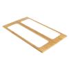 HUBERT Half Long Size Bamboo Cold Tile - 21" L x 12 3/4" W view 3