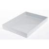 HUBERT White Melamine Tray - 13 3/4"L x 9 3/4"W x 1 3/4"H view 3